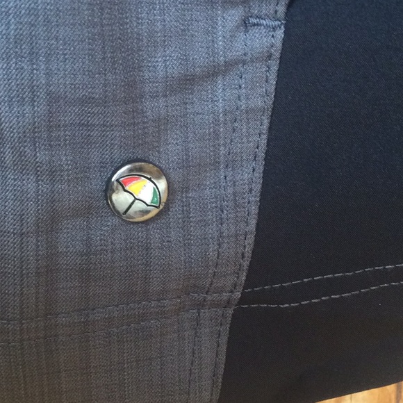 EUC ARNOLD PALMER XL Gray/Black Pullover Jacket - Picture 4 of 16